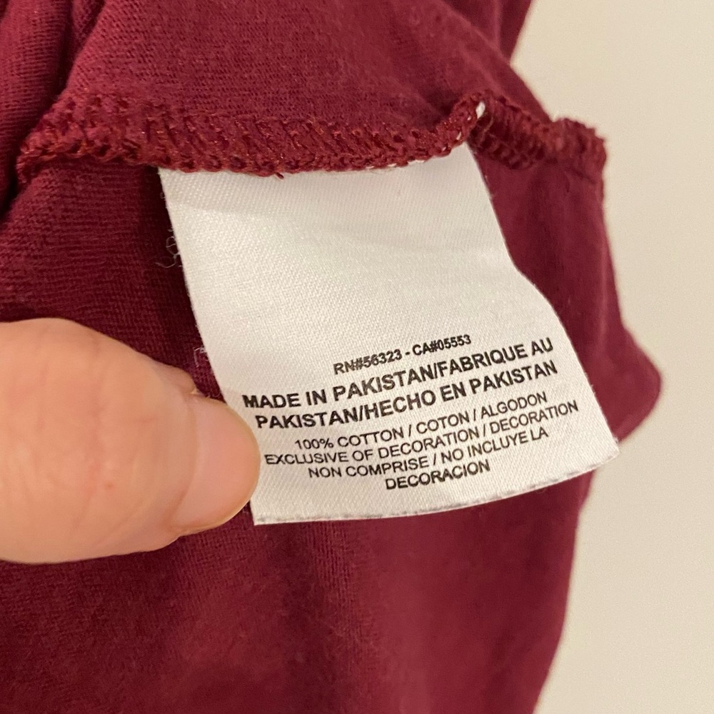 Nike Run The Earth Burgundy & Pink Slim Fit Graphic Tank Top - Picture 5 of 8